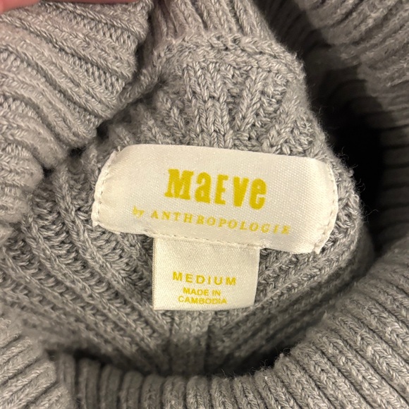 Anthropologie Maeve Cozy Turtleneck Sweater - Size Medium, Excellent Condition - Picture 2 of 9